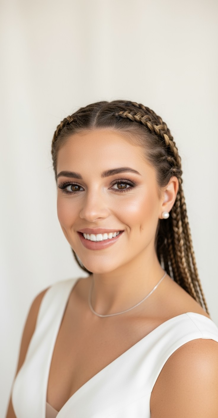 After Boho Box Braids